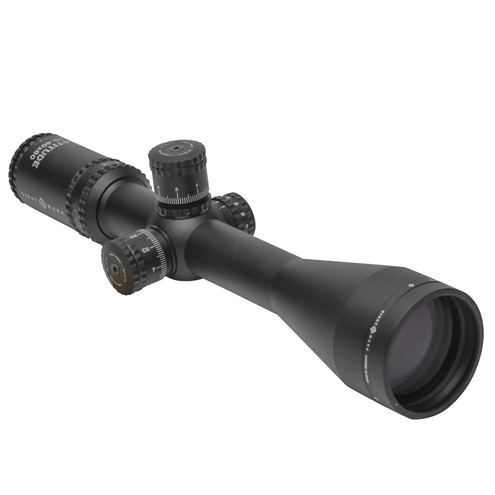 Оптический прицел Sightmark Latitude 10-40x60 Benchrest, D34 мм, 2-ая фокальная плоскость, Zero Stop, подсветка сетки зеленая/красная (SM13044BR)