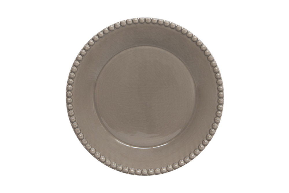 Тарелка закусочная 19см Easy Life Tiffany темно-серая