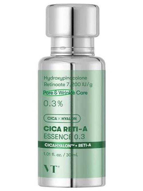 VT Cosmetics Cica Reti-A Essence 0.3 бустер-эссенция с 0.3% ретинола и центеллой