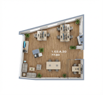 Smart-офис в БЦ Сити Строгино 77,8 кв.м.