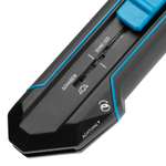 Нож-скребок выдвижной, 19мм, сменное лезвие, SK2, 5 запас. лезвий, алюмин. корпус GROSS 78890