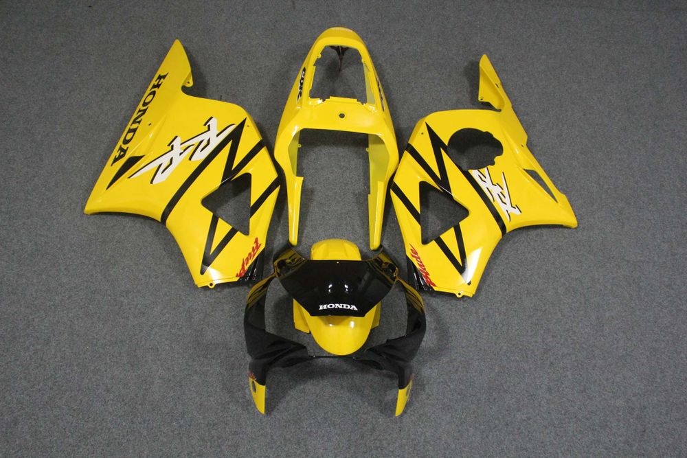 Комплект пластика для мотоцикла Honda CBR954RR 02-03 Желто-Черный