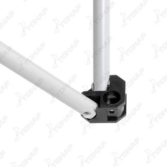 Кресло складное серый без чехла (T-HS-242-G-1) Helios (пр-во Тонар)