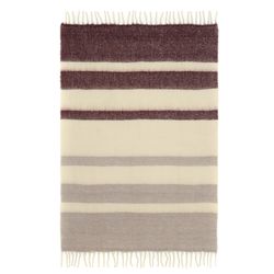 Плед мохеровый Over Horizon цвета марсала из коллекции Trendy Ruffles, 130х180 см