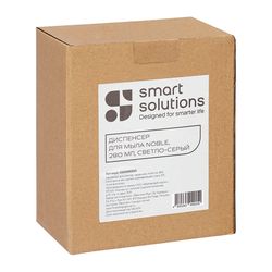 Диспенсер для мыла Noble, 280 мл, светло-серый