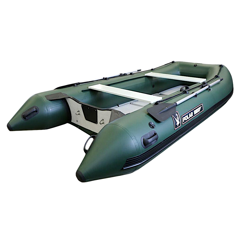 Лодка ПВХ Polar Bird Кречет PB-385M New Merlin пол-стеклокомпозит