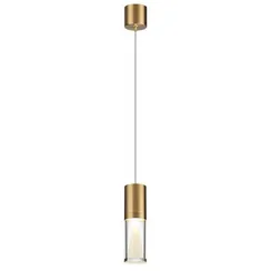 7144/4L HIGHTECH ODL26 515 Подвесной светильник античная бронза/акрилл/металл IP20 LED 4W 280Лм 3000K 180° 220V DEFANCE