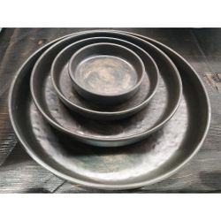 Соусник 175 мл d 12,3 см h2,6 см круглый   пластик меламин P.L. Proff Cuisine