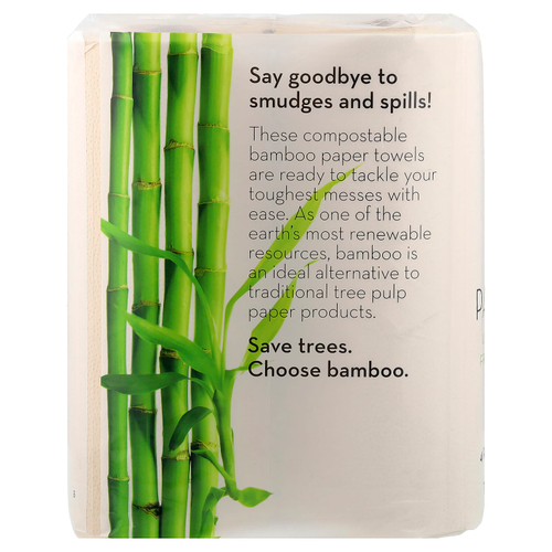 Vitacost, The Clean Collection™, Bamboo Paper Towels, 4 Rolls
