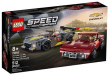 Конструктор LEGO Speed Champions 76903 Chevrolet Corvette C8.R Race Car and 1968 Chevrolet Corvette