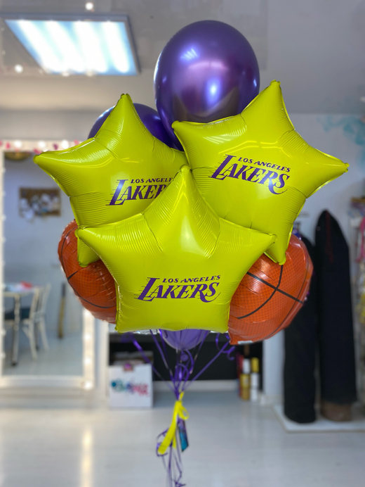 Набор воздушных шаров Баскетбол LA Lakers №993