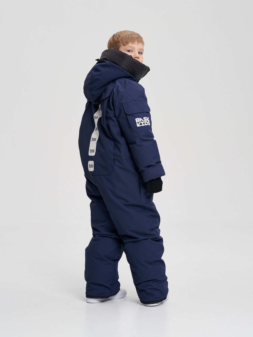 Комбинезон детский пуховый BASK kids YETI синий