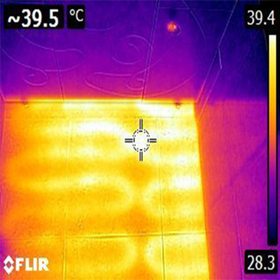 Тепловизионное обследование теплых полов 10 метров