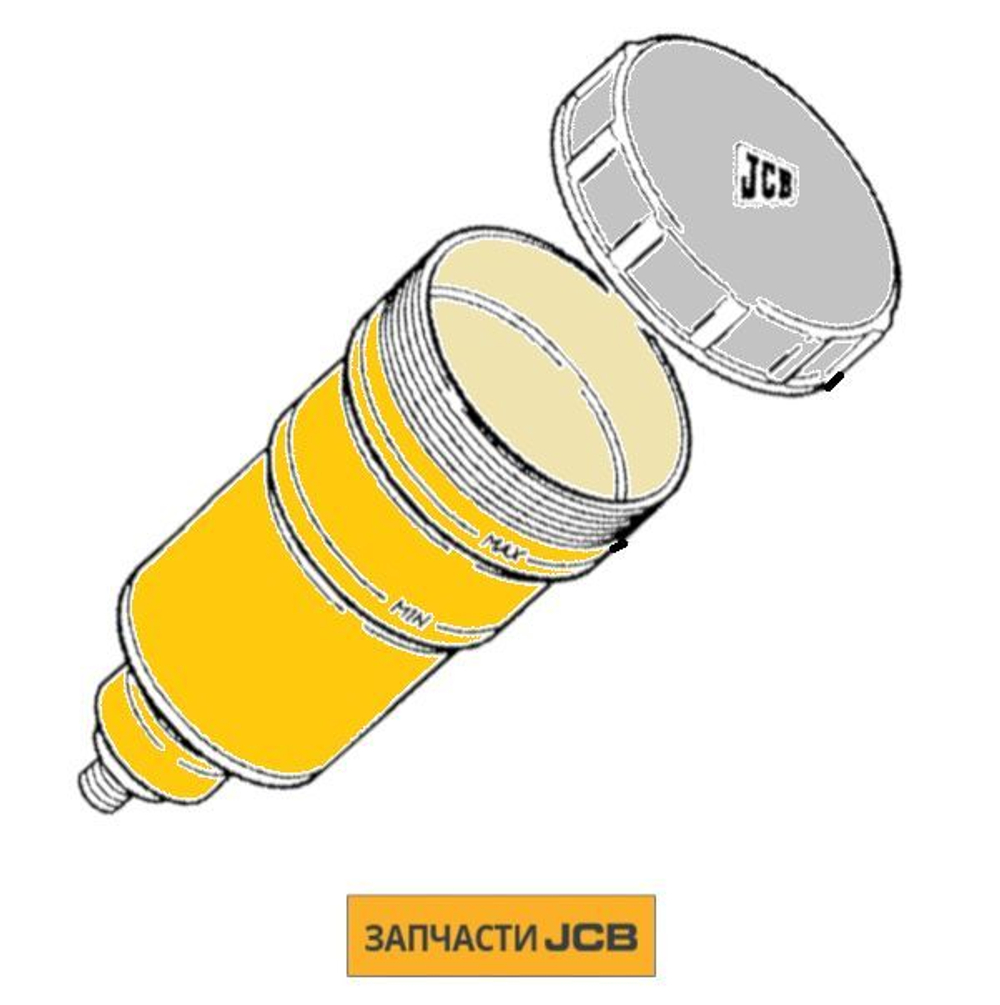 Тормозной бачок JCB 15/108400