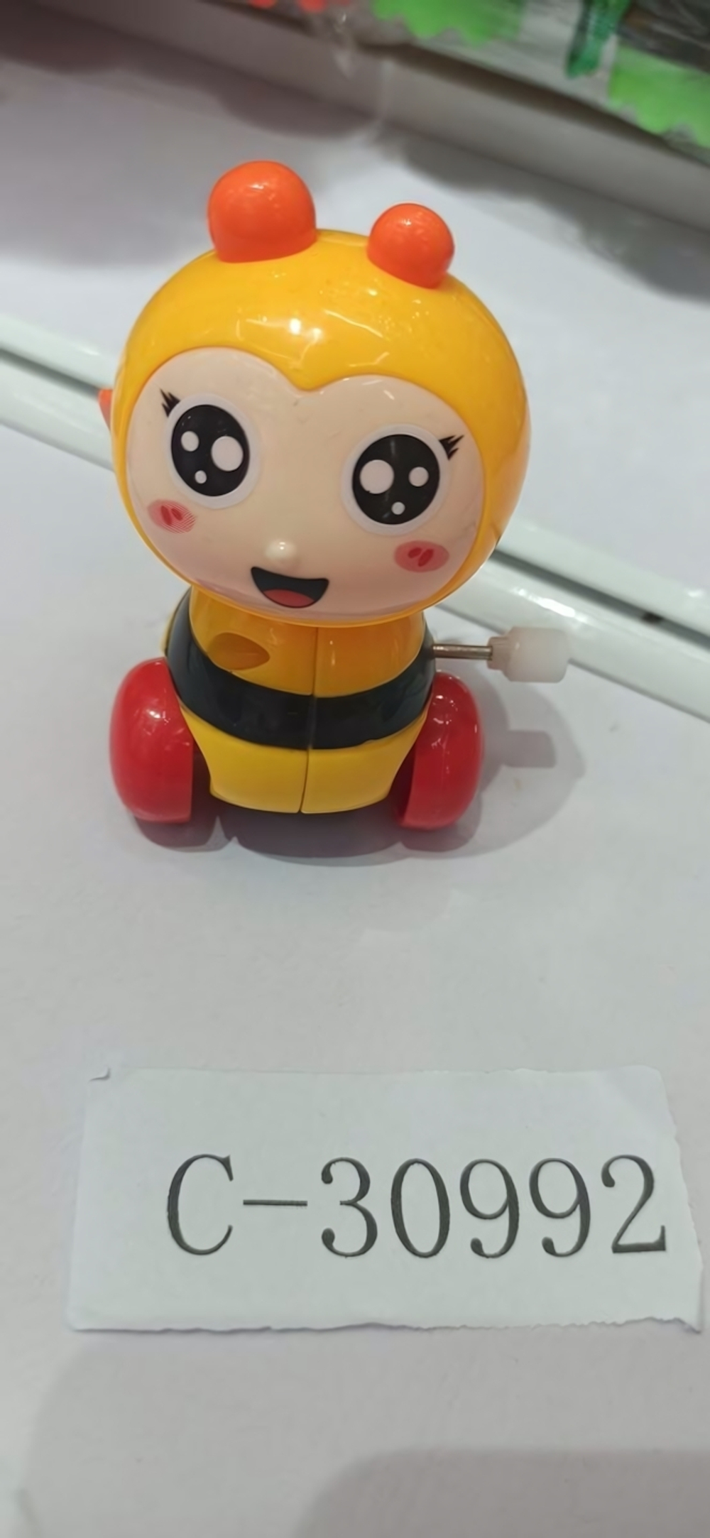 Заводная игрушка 9х7 см, 3-4 цвета микс, с-30992