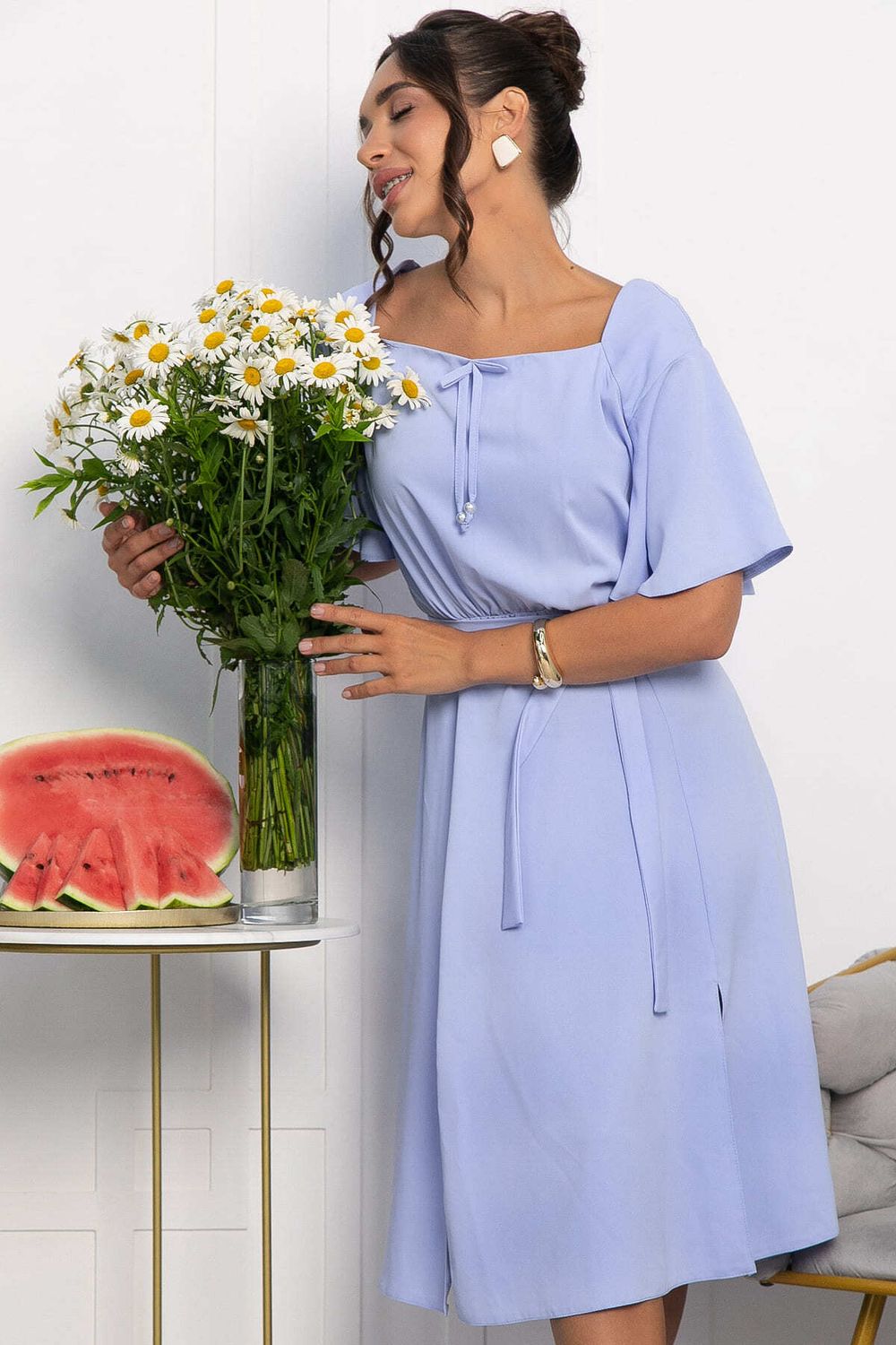 Платье Трепет любви (голубое) П13918-39М LT Collection