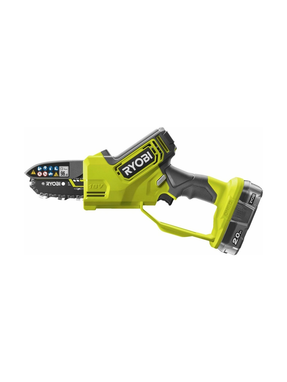 Бесщеточная цепная пила Ryobi ONE+ 18В RY18PSX10A-120 10 см 5133005434