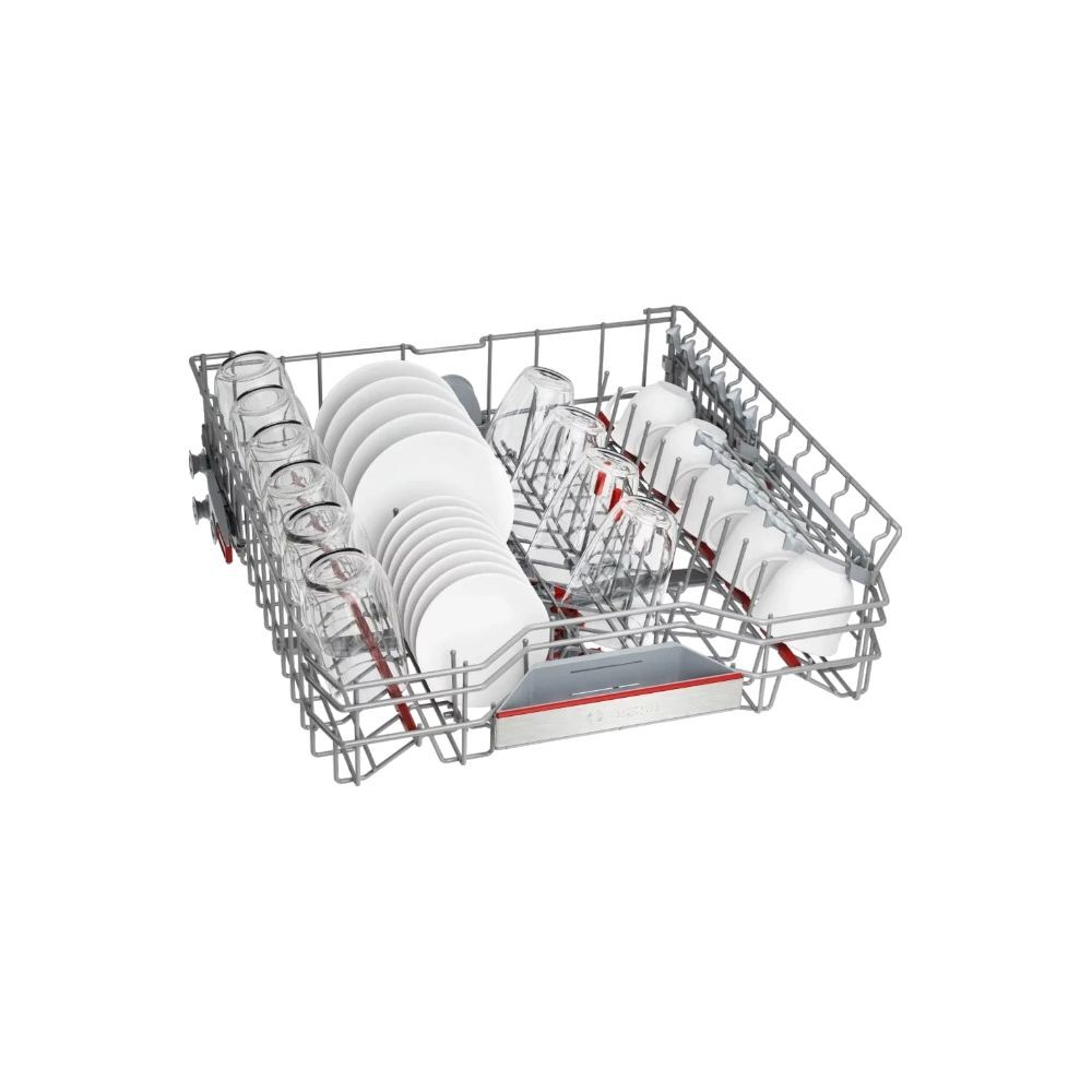 Встраиваемая посудомоечная машина Bosch SMV6ECX08E, полноразмерная, 14 комплектов, 7 программ, защита от протечек, белая