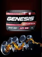 Моторное масло GENESIS ARMORTECH 5W-40 1 л. (синтетика)