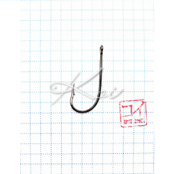 Крючок KOI "BAITHOLDER", размер 1/0 (INT), цвет BN