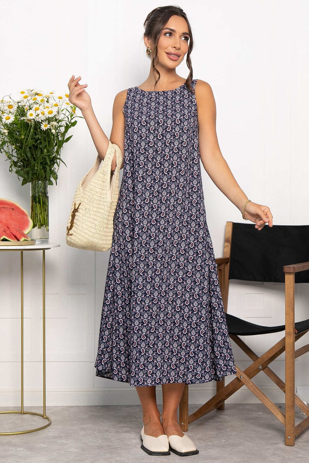 Сарафан Кампари (синий) П13994-10М LT Collection