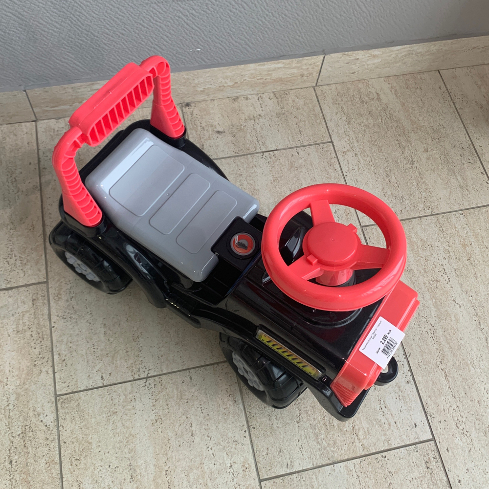 Машинка детская "Трактор" (черный) М4944