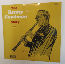 Винтажная виниловая пластинка LP Benny Goodman And His Orchestra The Benny Goodman Story Vol. 1 (France 1965)