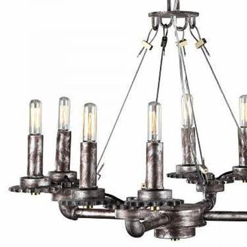 Люстра подвесная LSP-9378 коричневый Holbrook Lussole LOFT