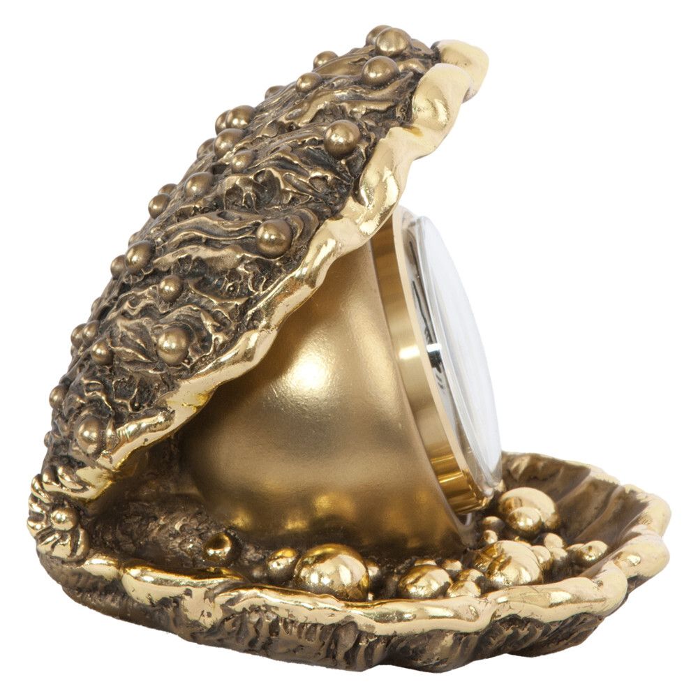 Часы настольные Акойя Бронза