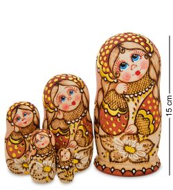 Народные промыслы МР-69/ 7 Матрешка 5м «Людмила» ср.