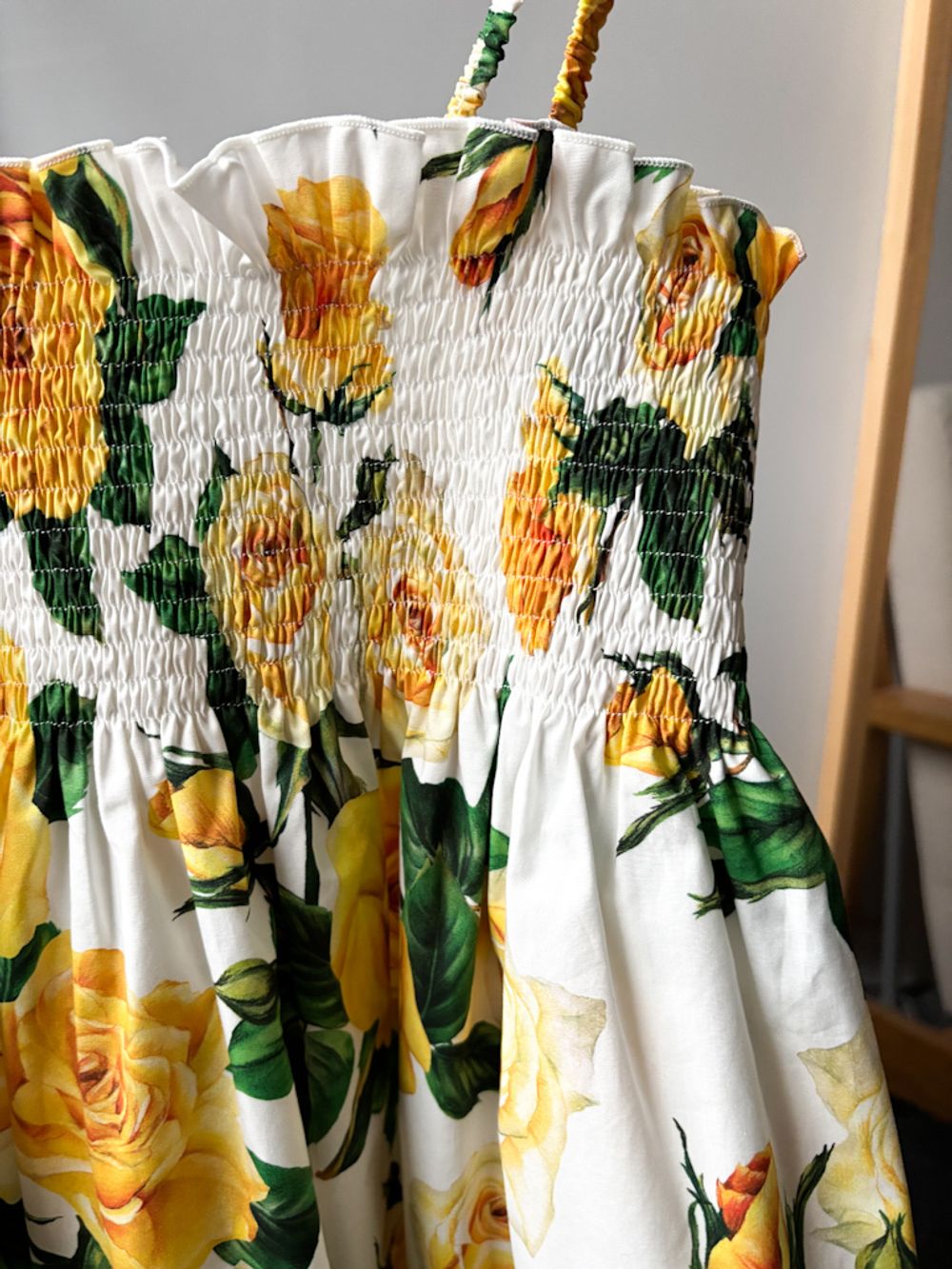 Хлопковое платье сарафан Dolce & Gabbana, 152