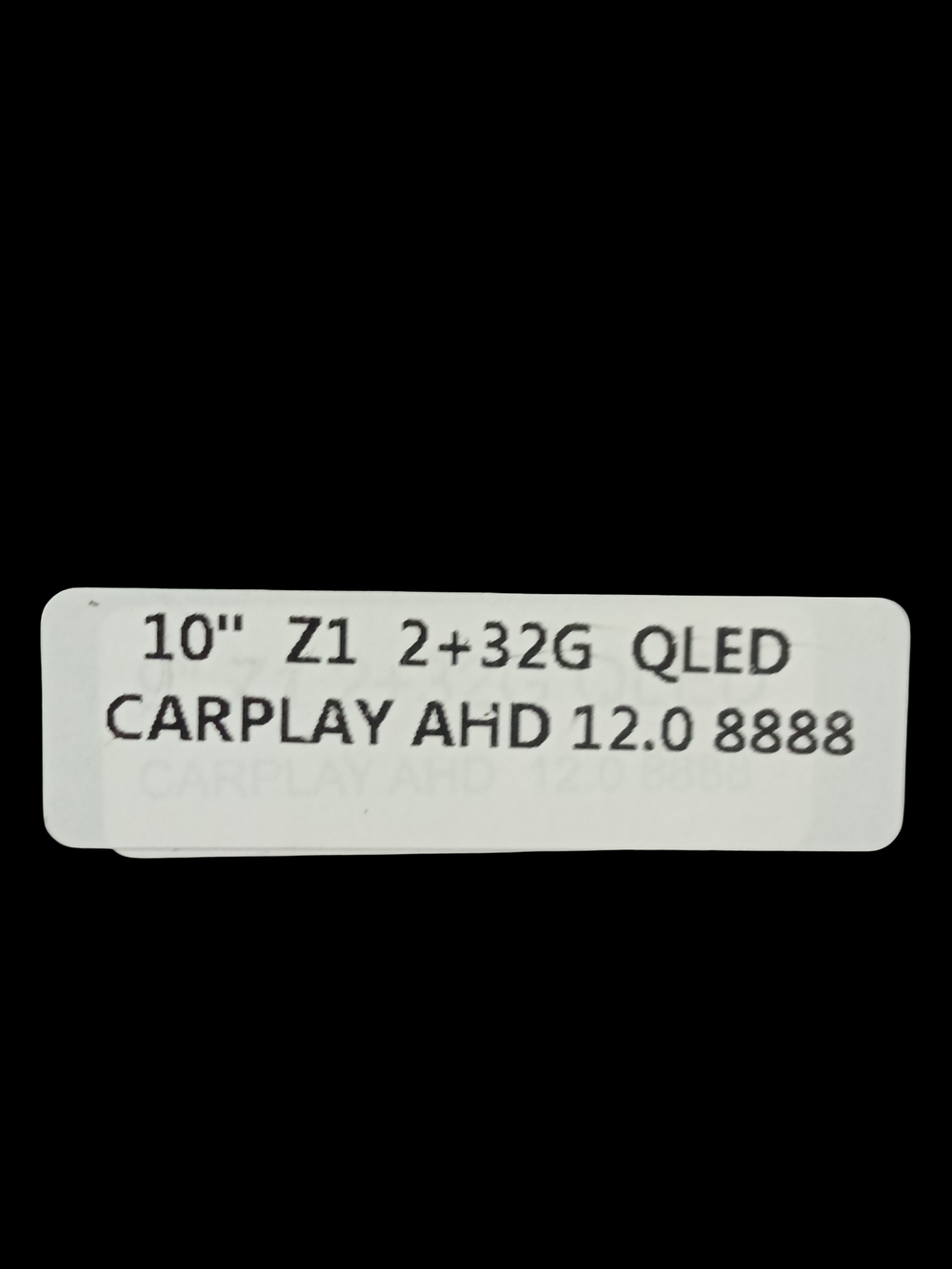 Автомагнитола 2DIN QLED10" 2+32GB AHD Android Player Z1