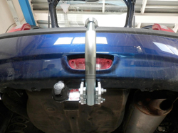 Оцинкованный фаркоп на Hyundai Getz 2006-2011 (без электрики), Galia H068A