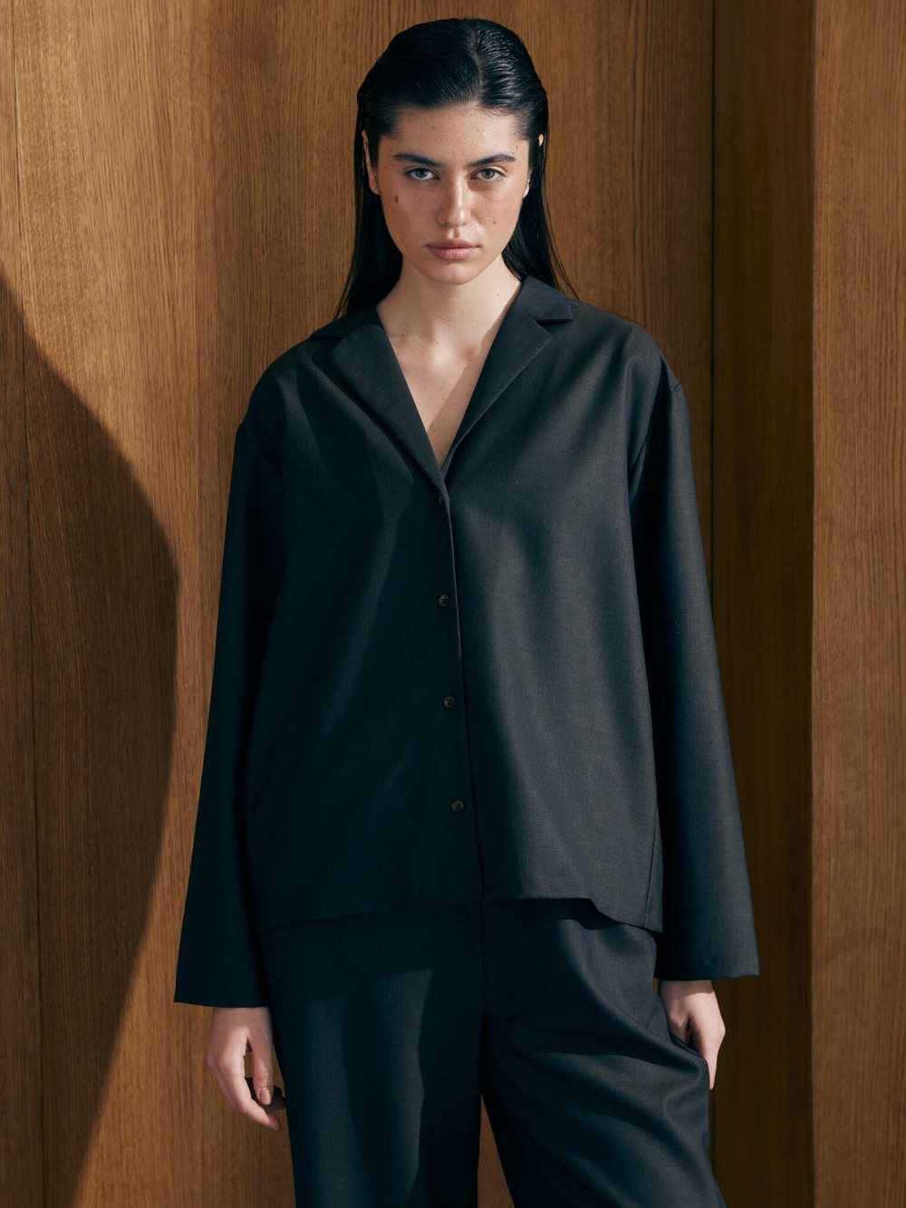 Petra Suit in Dark Brown