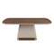 Прямоугольный обеденный стол 1166 из орехового и бежевого дерева