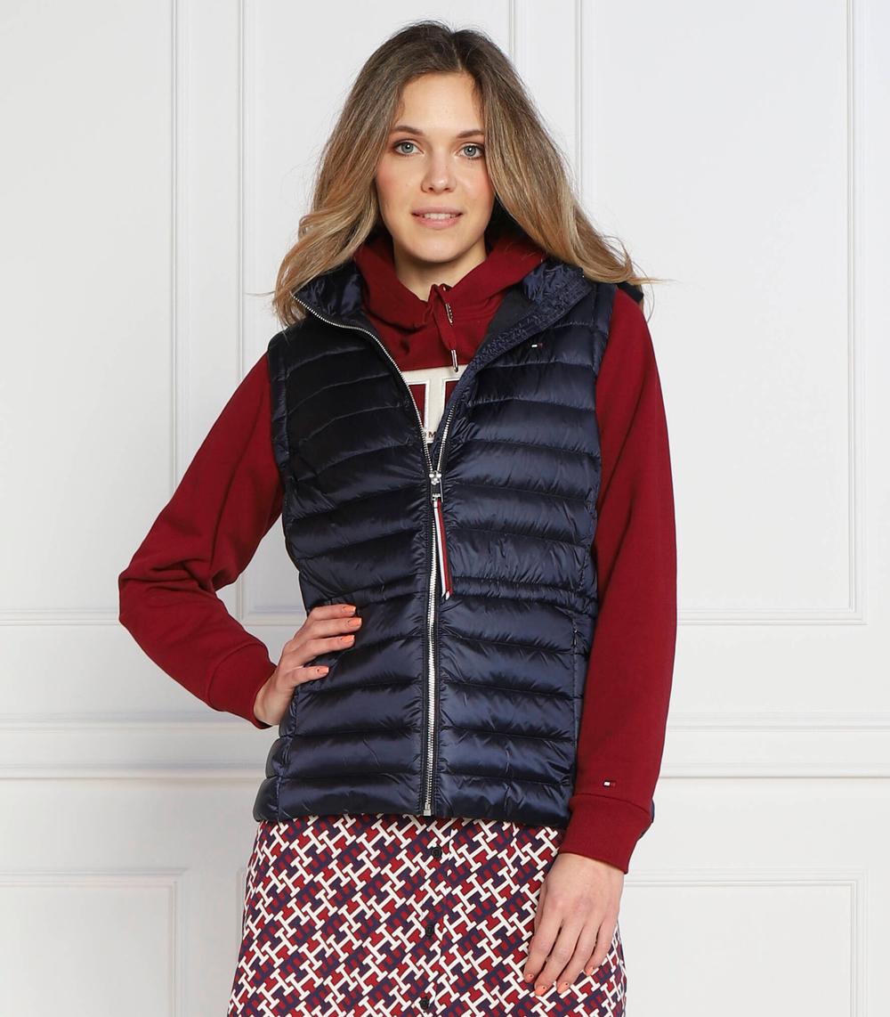 пуховая безрукавка feminine Tommy Hilfiger - темно-синий(WW0WW37265)