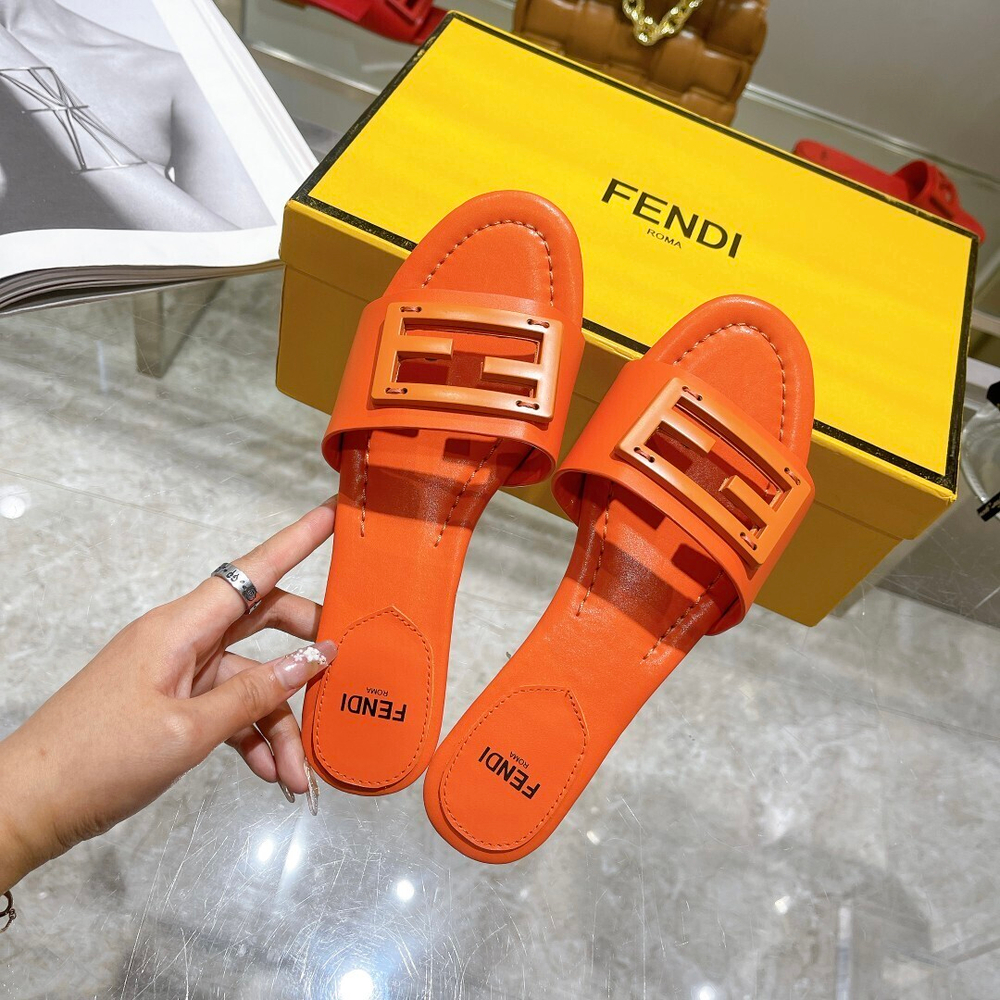 Fendi Baguette Slides