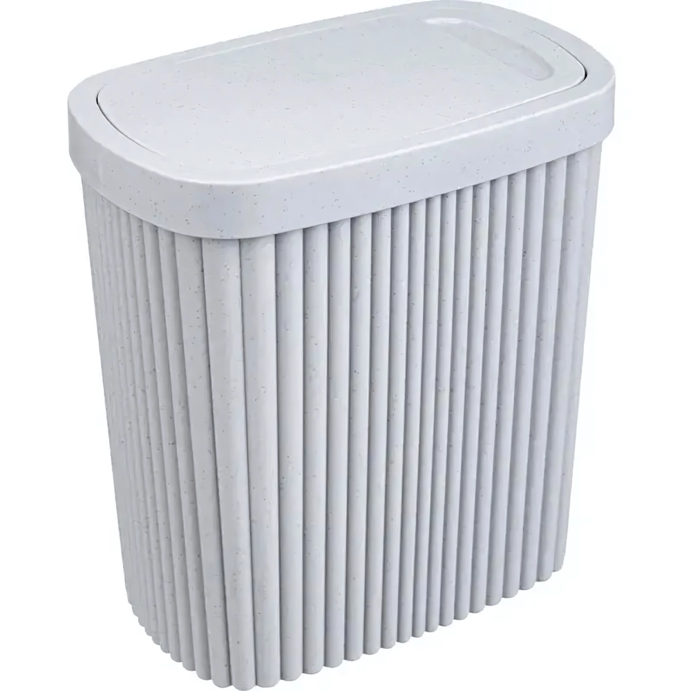 Контейнер для мусора Velvet 5,9л 225х253мм (светло-серый флэк)