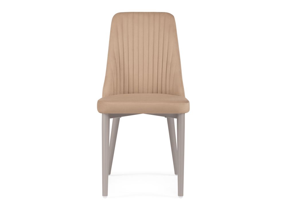 Стул на металлокаркасе Фена R капучино / латте