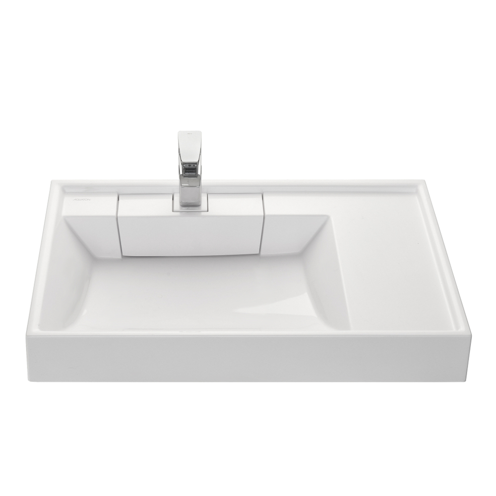 Раковина в ванную из литого мрамора AQUATON Рейн 80