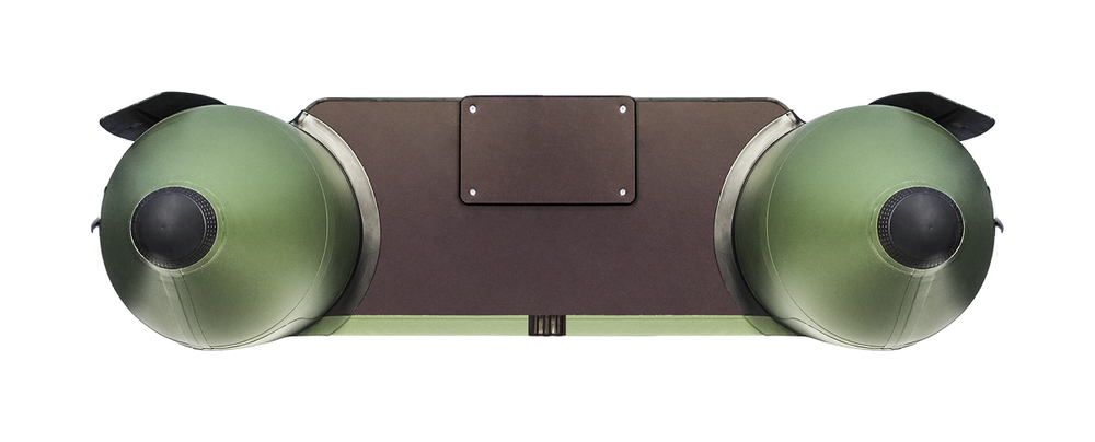 Аква-2800 СК слань+киль зеленый (лодка пвх под мотор)