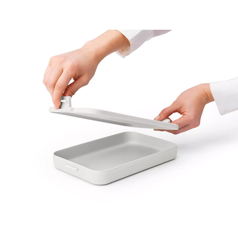 Brabantia - Ланч-бокс Make &amp; Take светло-серого цвета / артикул   202841  / GTIN 8710755202841