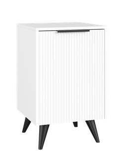 Тумба DIWO Краснодар 45x71x43 см, белая, ручка черная