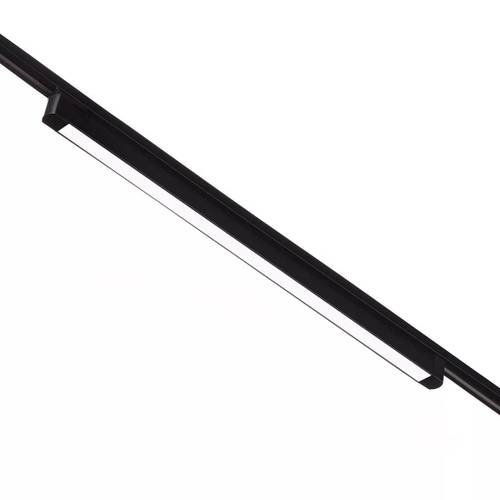 Трековый светильник LINE T33 40W 100° 598х33х34mm черный 3000К однофазный 2TRA