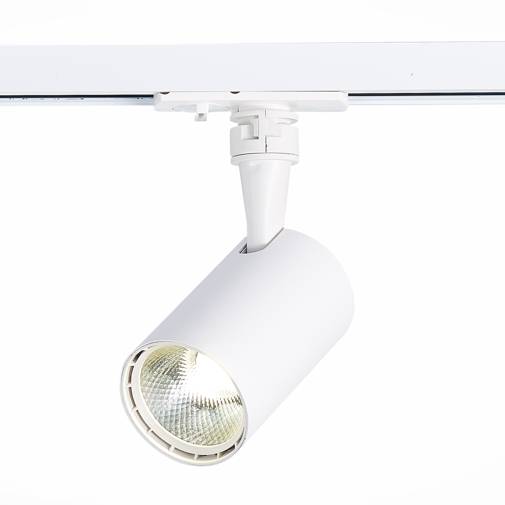 ST351.546.10.24 Св-к трек. Белый LED 1*10W 4000K 900Lm Ra?80 24° IP20 L98xW59xH154 100-240V Однофазная трековая система