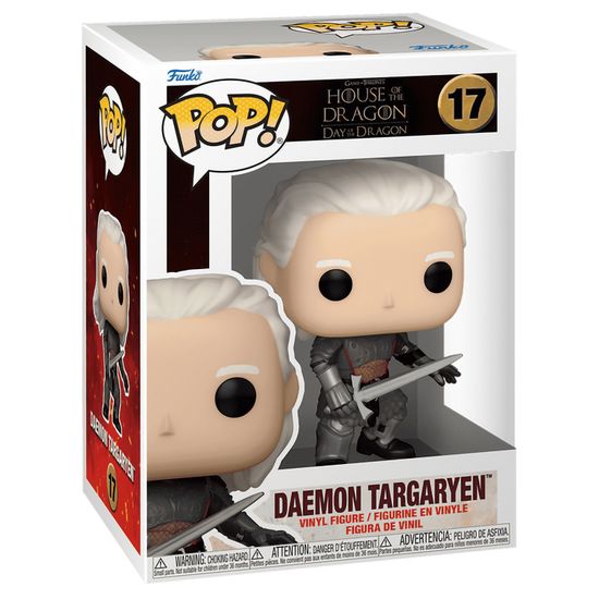 Фигурка Funko POP! TV HOTD S3 Daemon Targaryen (17) 79724 / Фигурка Фанко ПОП! по мотивам сериала "Дом Дракона", Деймон Таргариен