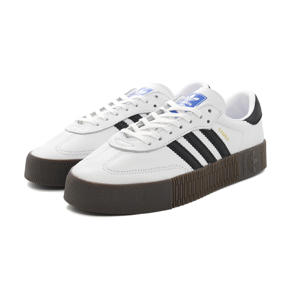 Женские кроссовки Adidas Originals Sambarose WMNS 'White Black Gum' AQ1134