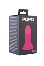 Втулка на присоске Popo Pleasure, (13,5 см) (Цвет: ярко-розовый)