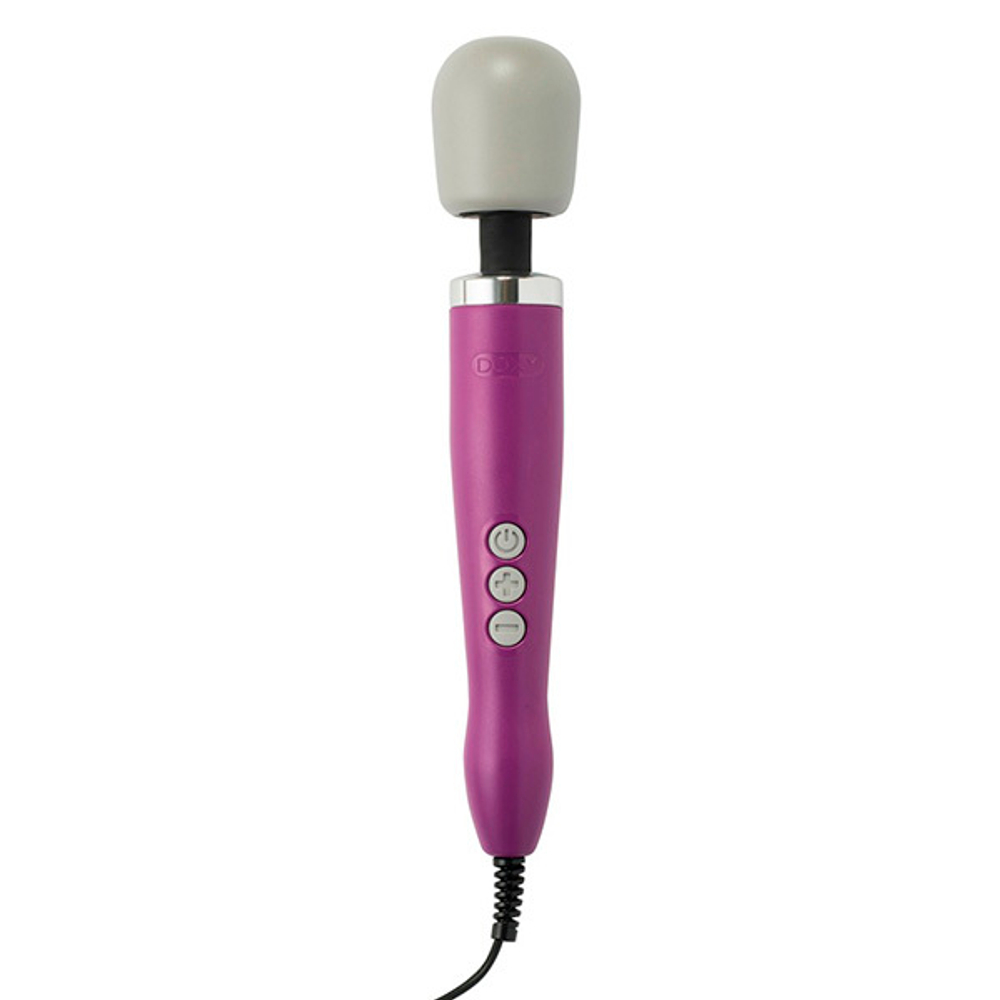 Фиолетовый вибратор-вонд 37см Doxy Original Massage Wand Purple