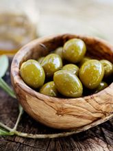 Оливки Marmarabirlik зеленые резаные в соусе, 350 г